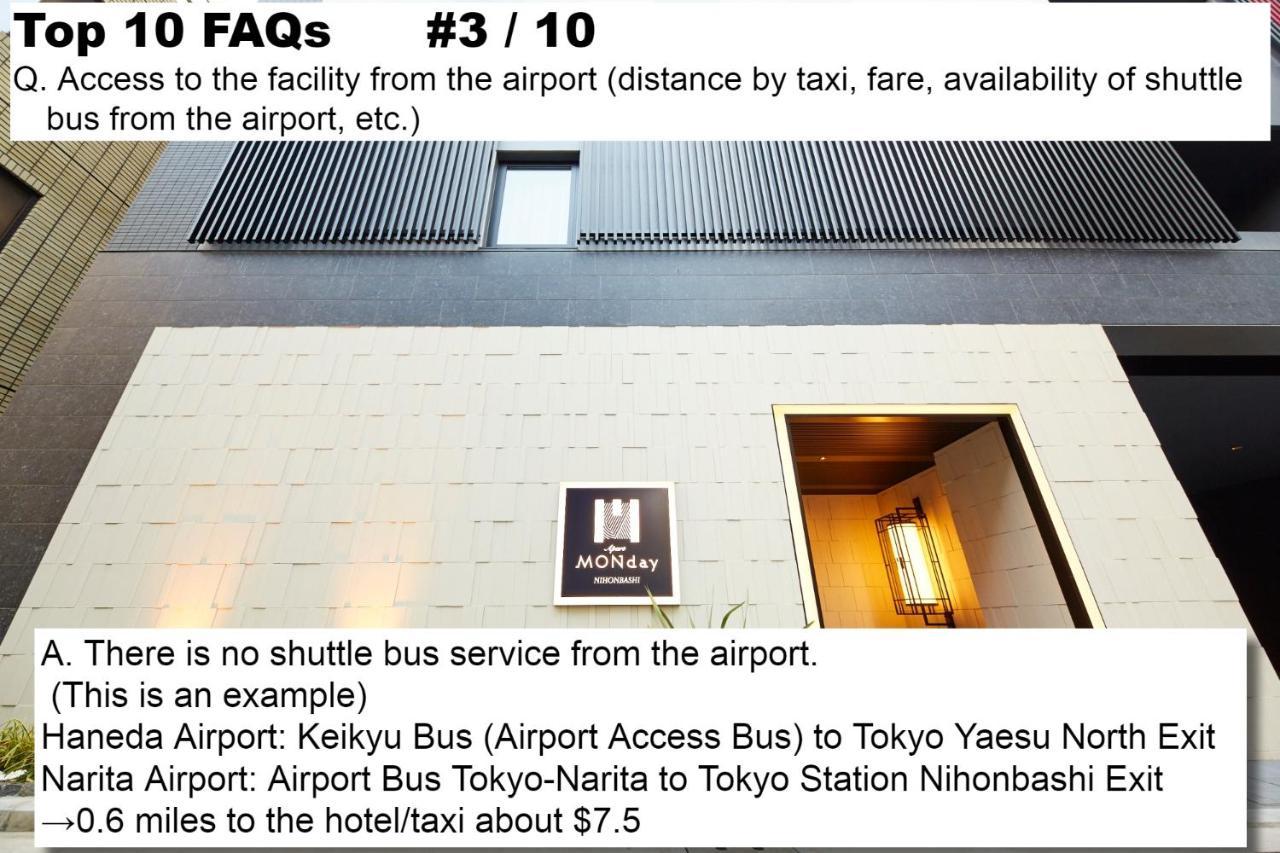 Monday Apart Premium Nihonbashi Τόκιο Εξωτερικό φωτογραφία